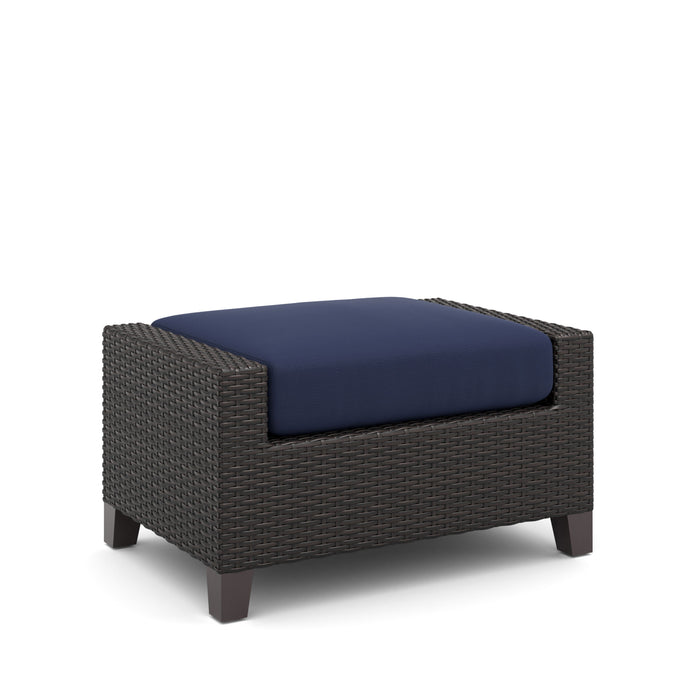 SKYE OTTOMAN (2 PER CARTON)-BLUE