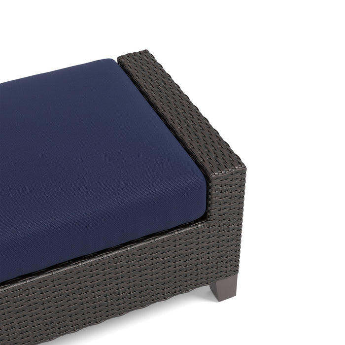 SKYE OTTOMAN (2 PER CARTON)-BLUE