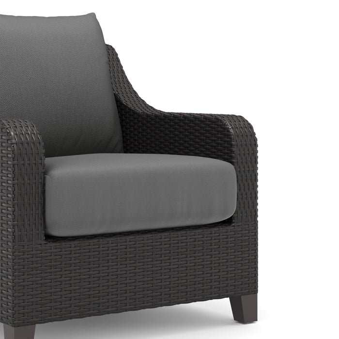 SKYE CLUB CHAIR (2 PER CARTON) -GRAY