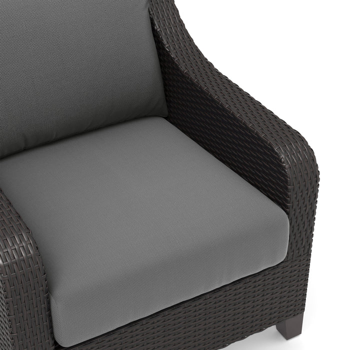 SKYE CLUB CHAIR (2 PER CARTON) -GRAY