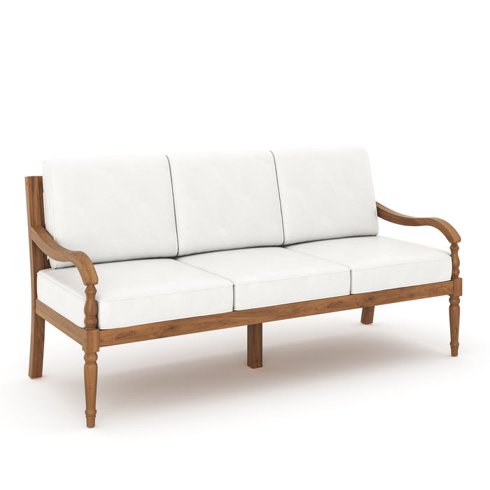 SAVANNAH SOFA-WHITE LINEN