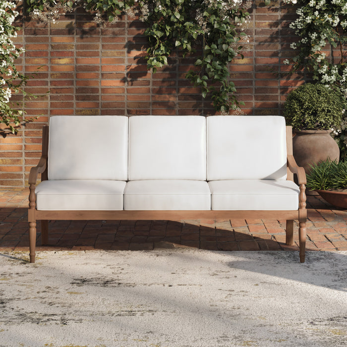 SAVANNAH SOFA-WHITE LINEN