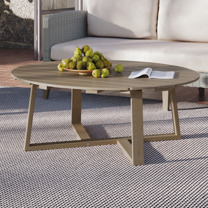 CAREZZA COFFEE TABLE-NATURAL