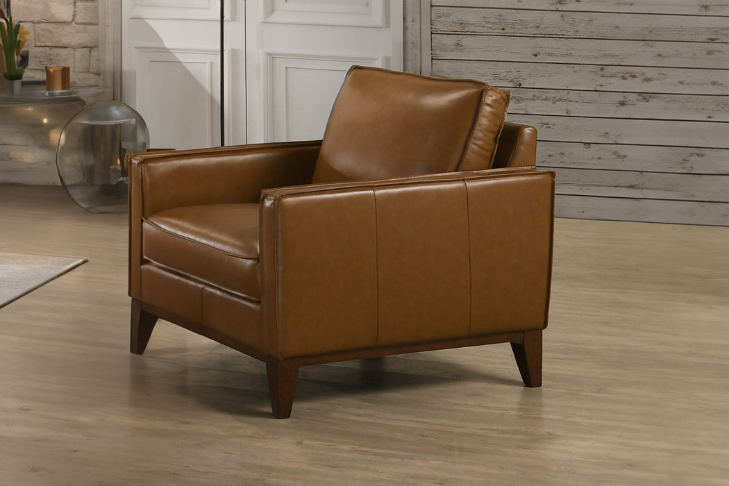 CASPAR CHAIR-CARAMEL