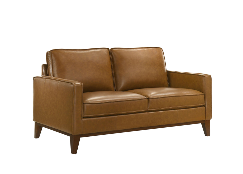 CASPAR LOVESEAT-CARAMEL