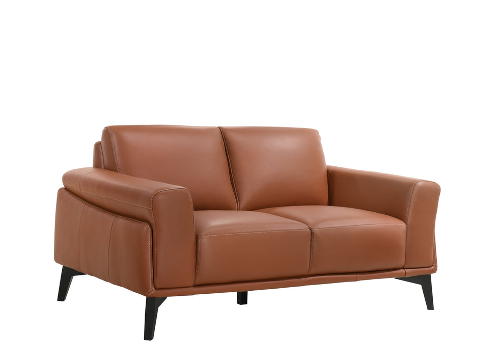 COMO LOVESEAT-TERRACOTTA