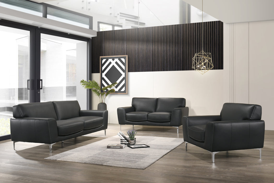 CARRARA SOFA-BLACK