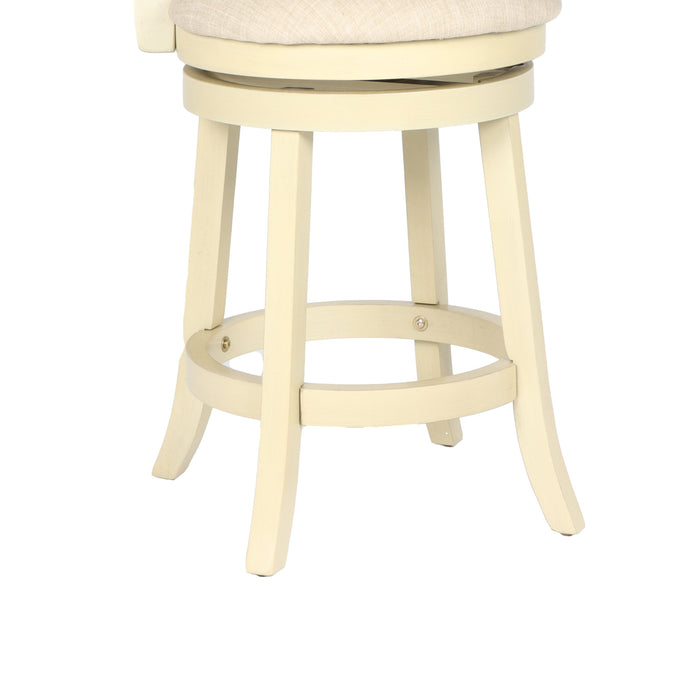 YORK 24" COUNTER STOOL-WHITE