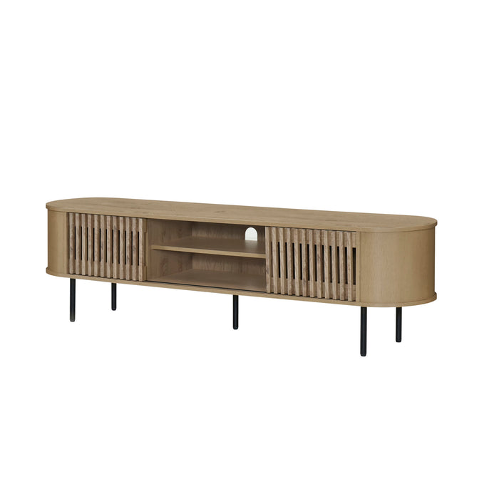 BRAX 70" TV CONSOLE-NATURAL