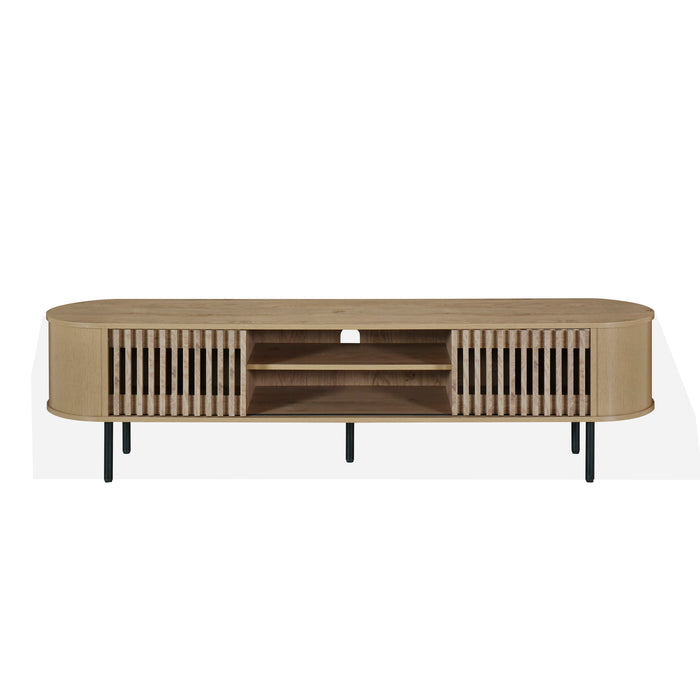 BRAX 70" TV CONSOLE-NATURAL