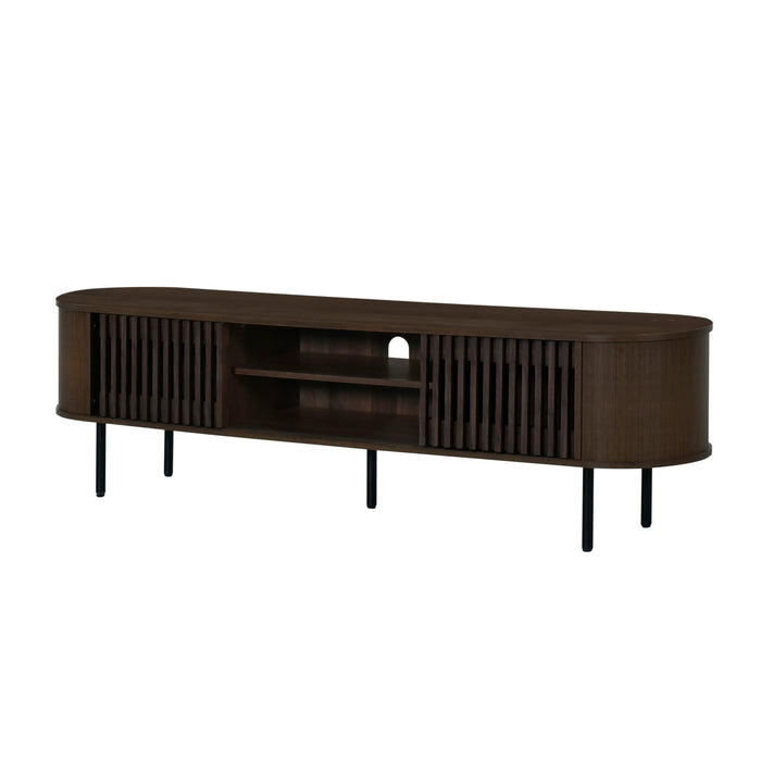 BRAX 70" TV CONSOLE-WALNUT