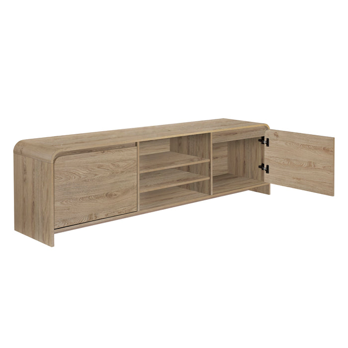 MARA 70" TV CONSOLE-NATURAL