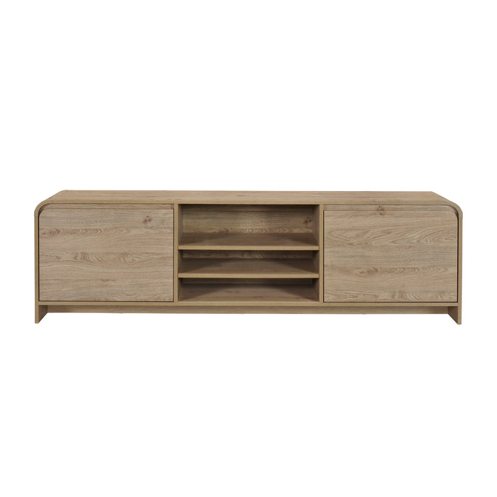 MARA 70" TV CONSOLE-NATURAL