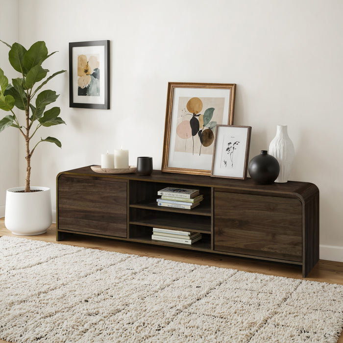 MARA 70" TV CONSOLE-WALNUT