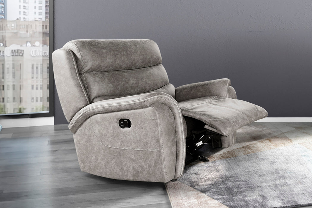 KAMARI GLIDER RECLINER-GRAY