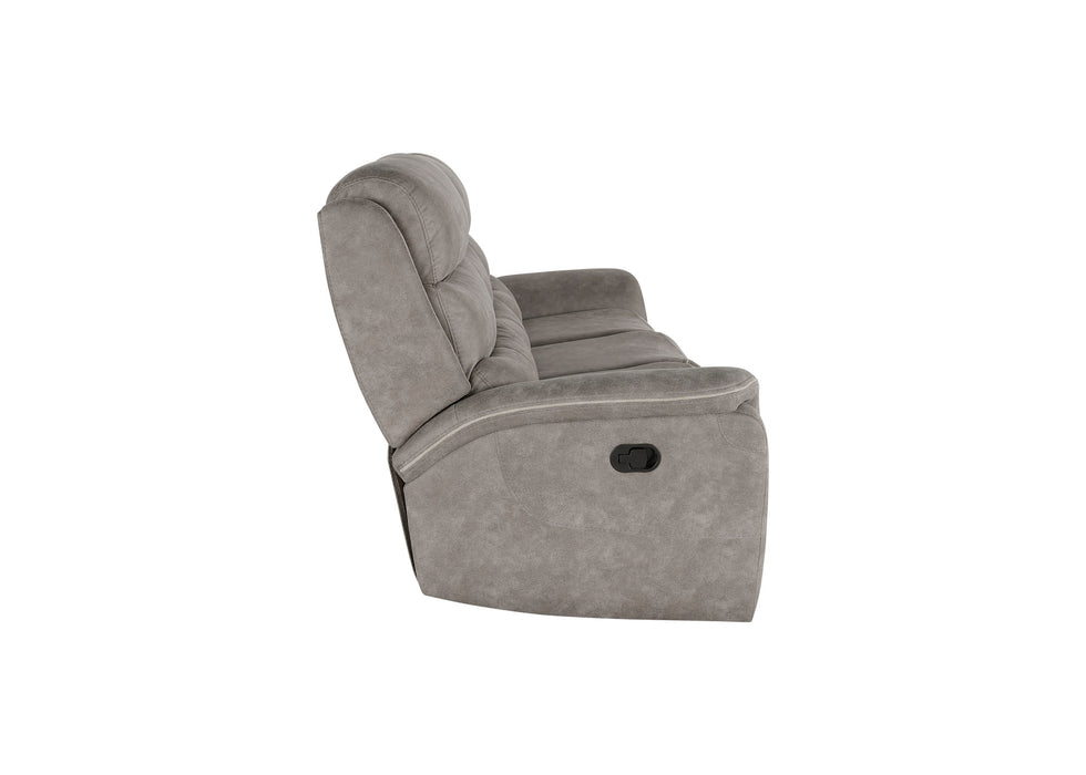 KAMARI  SOFA W/DUAL RECLINER-GRAY