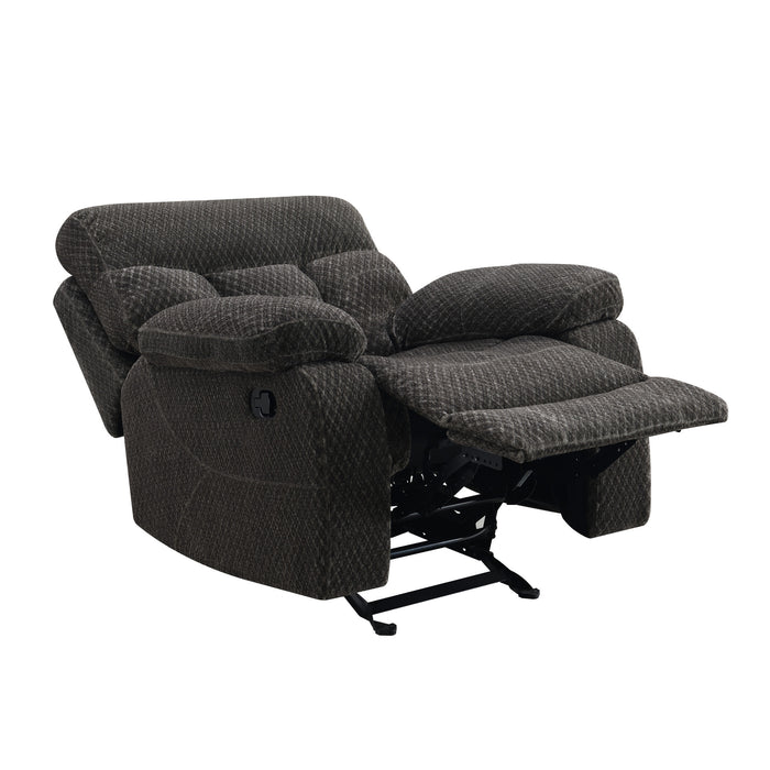 BRAVO  GLIDER RECLINER-CHARCOAL