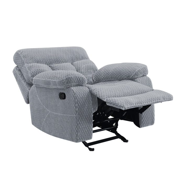 BRAVO  GLIDER RECLINER-STONE