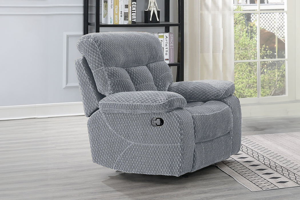 BRAVO  GLIDER RECLINER-STONE