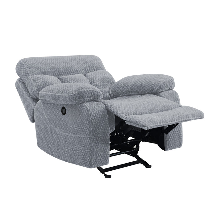 BRAVO GLIDER RECLINER W/ PWR FR-STONE