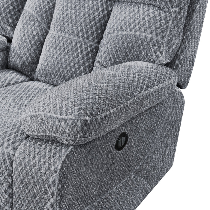 BRAVO GLIDER RECLINER W/ PWR FR-STONE