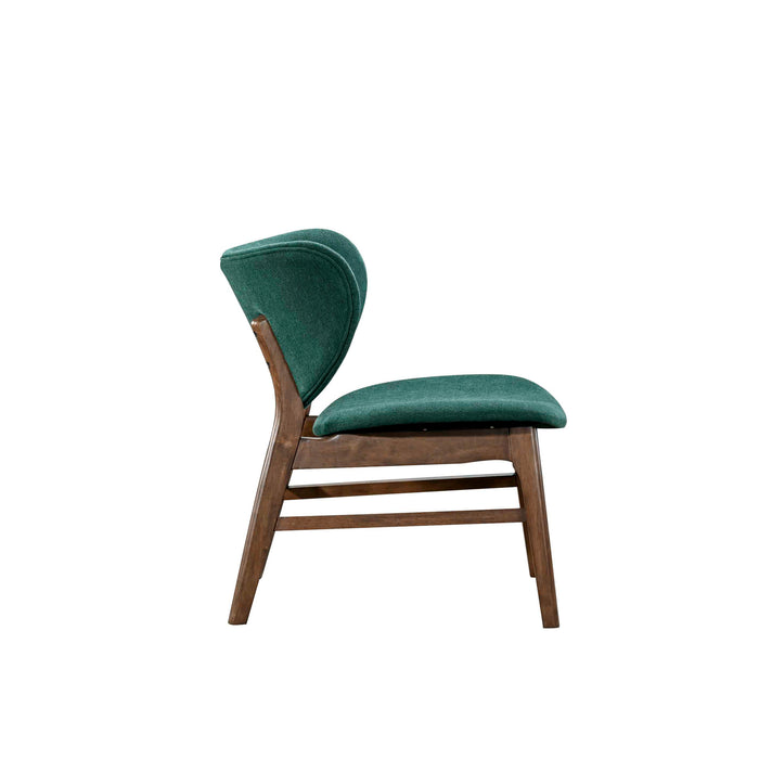 ADLER UPHOLSTERED LOUNGE CHAIR-GREEN