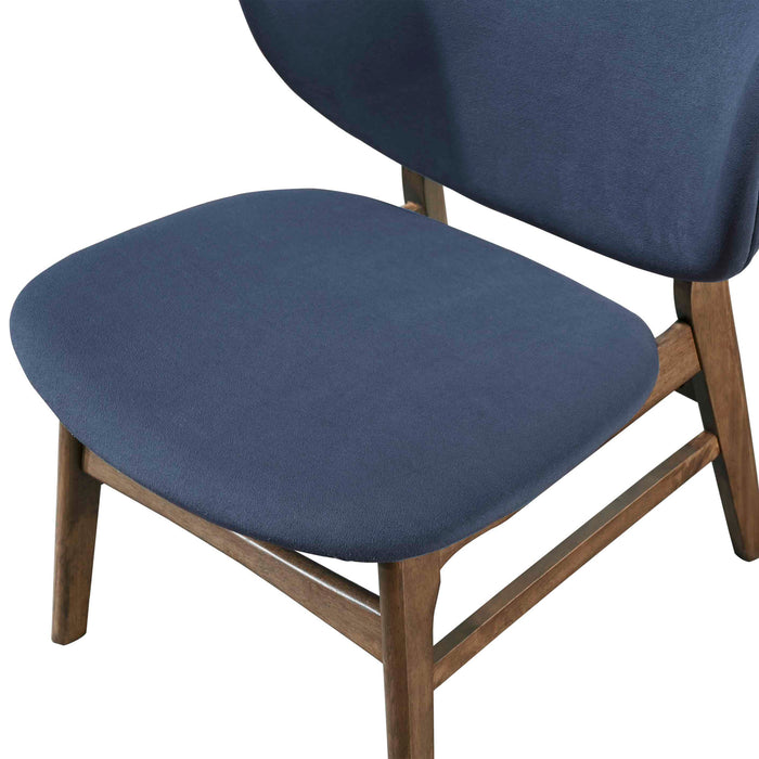 ADLER UPHOLSTERED LOUNGE CHAIR-BLUE