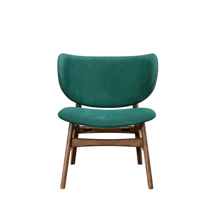 ADLER UPHOLSTERED LOUNGE CHAIR-GREEN