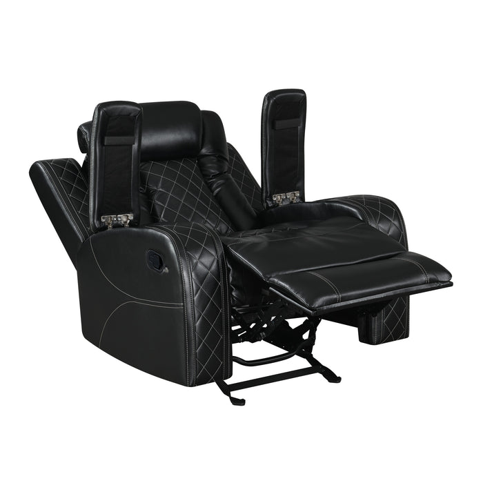 ORION GLIDER RECLINER-BLACK