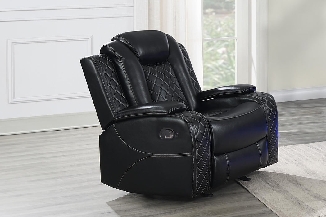 ORION GLIDER RECLINER-BLACK