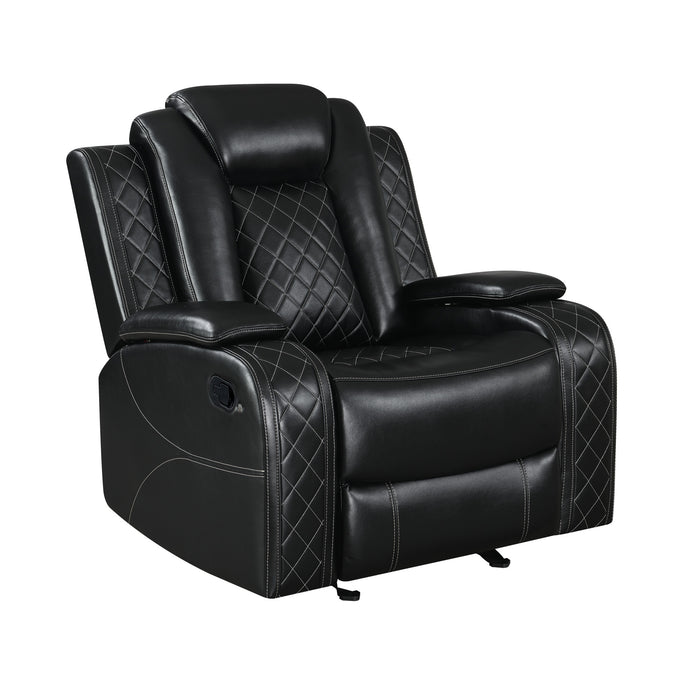 ORION GLIDER RECLINER-BLACK