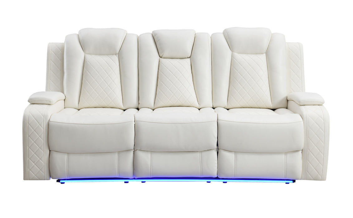 ORION SOFA  W/ PWR FR & HR-WHITE