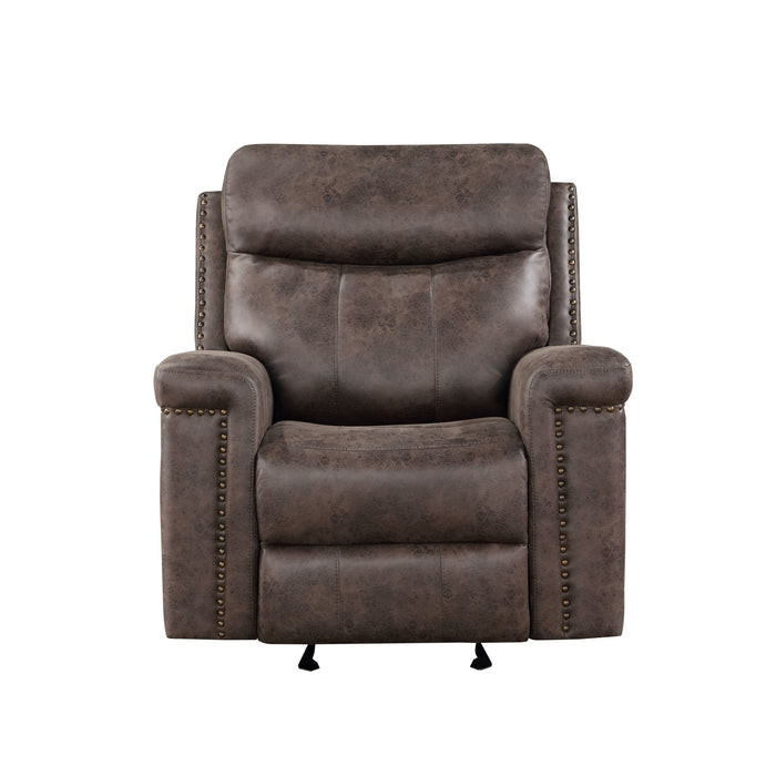 QUADE GLIDER RECLINER W/PWR FR-MOCHA