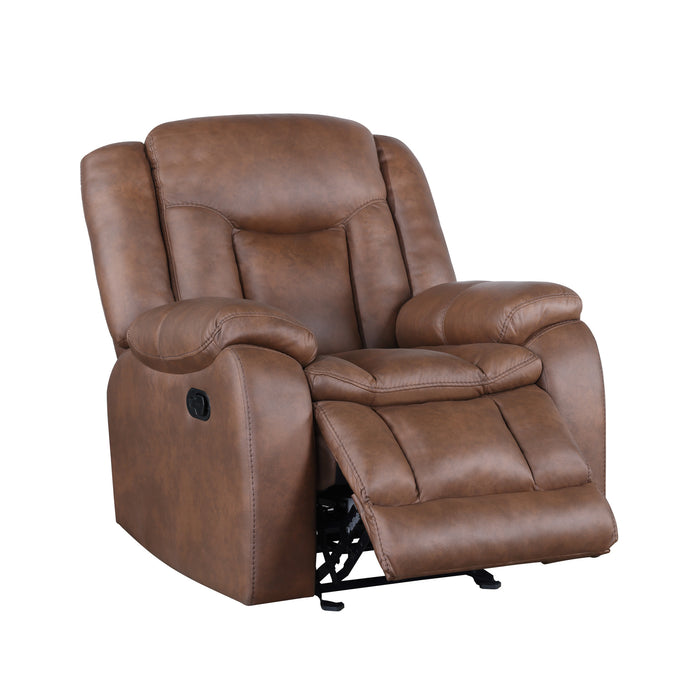 MORELLO  GLIDER RECLINER- BROWN