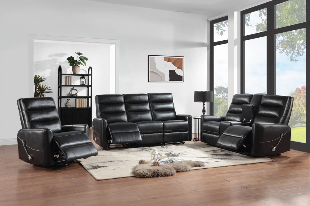 TAKAMI SWIVEL RECLINER-BLACK