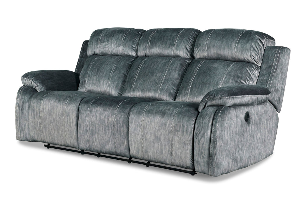 TANGO DUAL RECLINER SOFA W/PWR FR-SHADOW