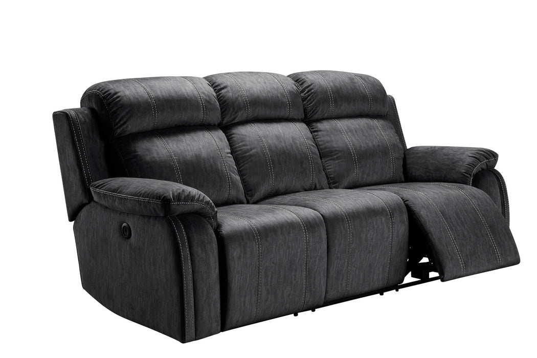 TANGO DUAL RECLINER SOFA-SHADOW