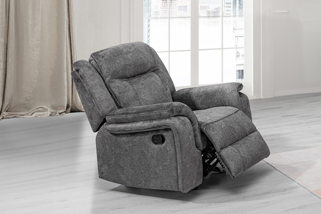 PARK CITY GLIDER RECLINER-SLATE