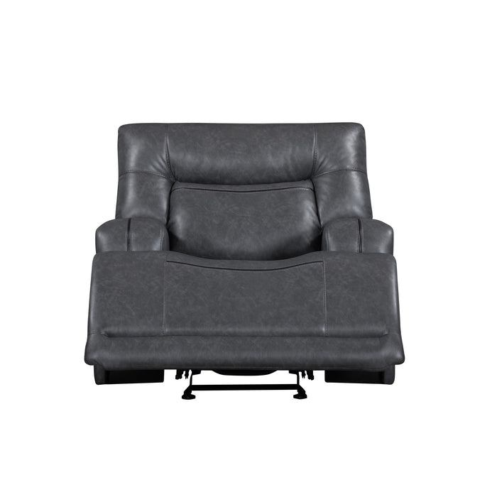 TITAN GLIDER RECLINER W/PWR HR & FR-GRAY