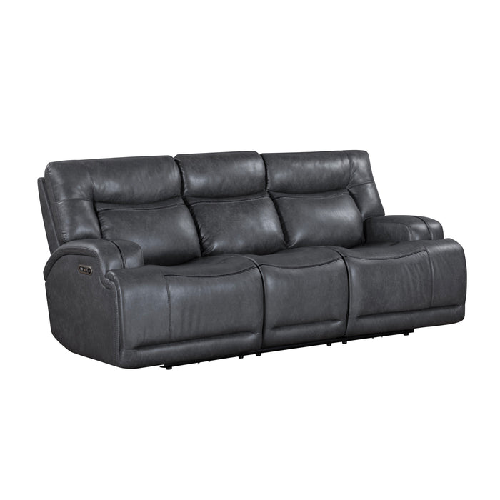 TITAN  SOFA W/PWR HR & FR-GRAY