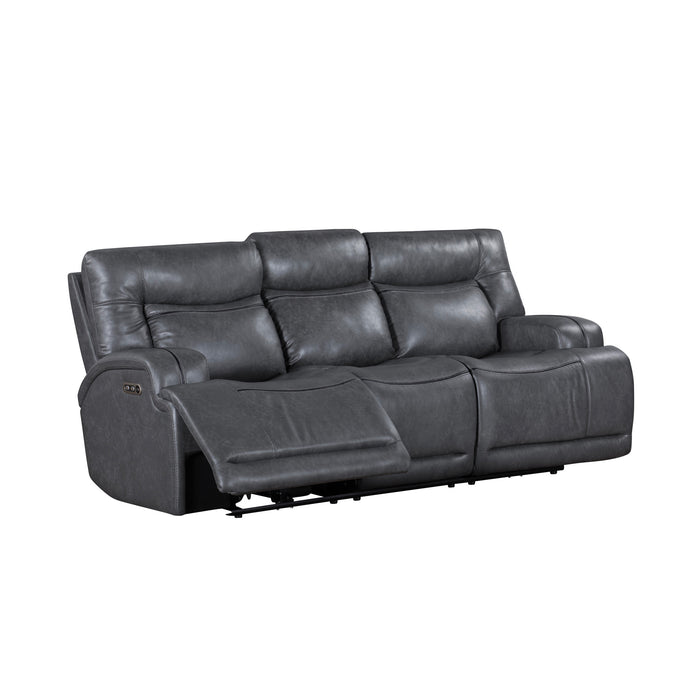 TITAN  SOFA W/PWR HR & FR-GRAY