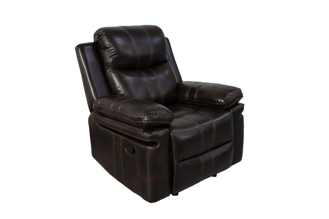 KELLEN GLIDER RECLINER W/PWR FR-BROWN