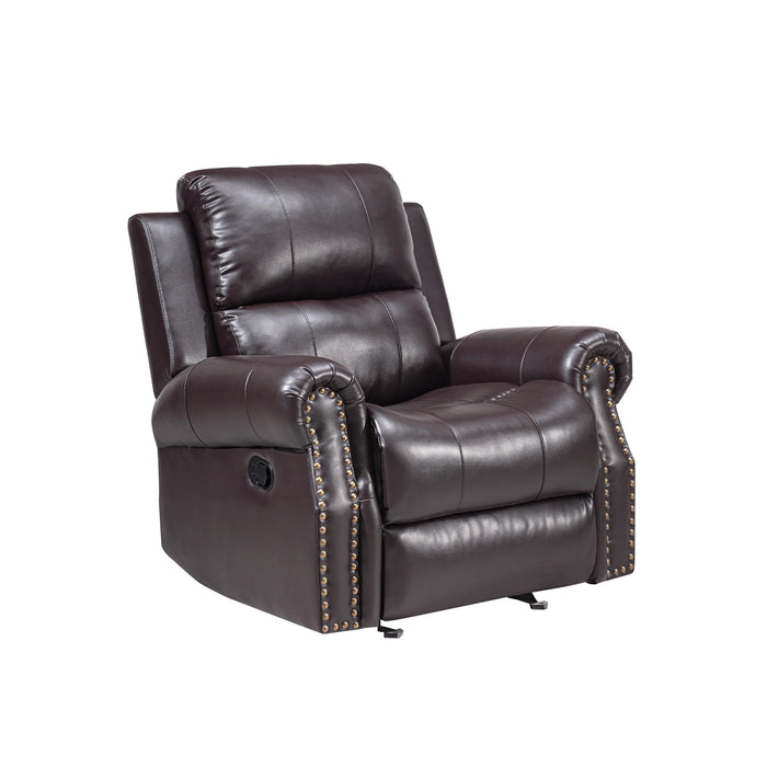 SIERRA GLIDER RECLINER-BROWN