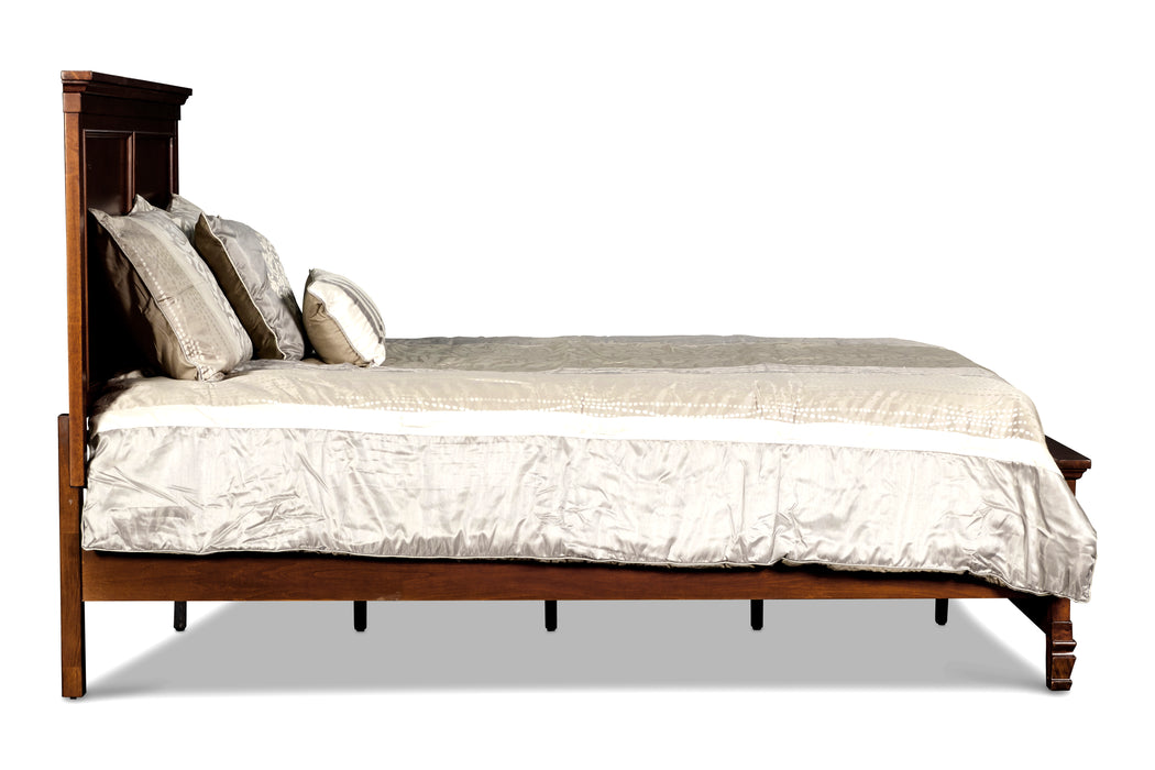 TAMARACK 6/6 EK BED - BRN CHERRY