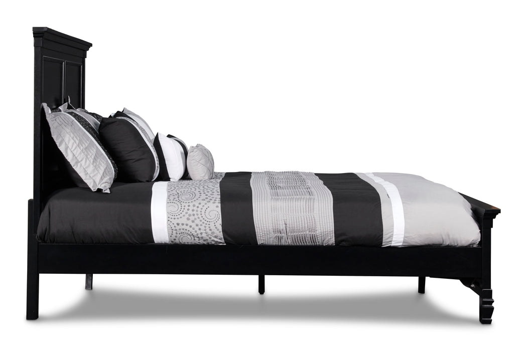 TAMARACK 3/3 TWIN BED - BLACK