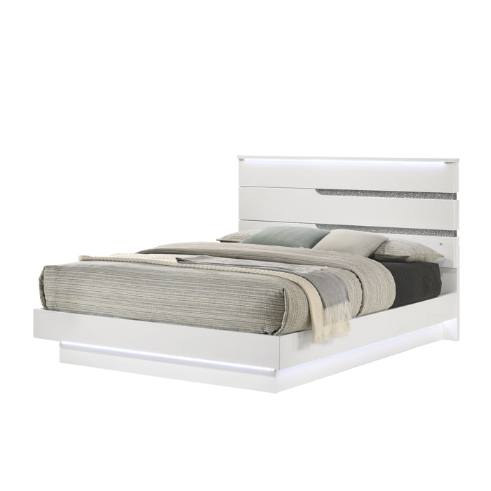 PARADOX WHITE  - 6/6 EK BED ONLY