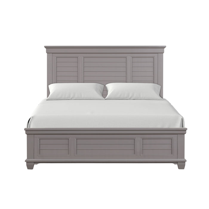 JAMESTOWN - 5/0 Q BED GRAY