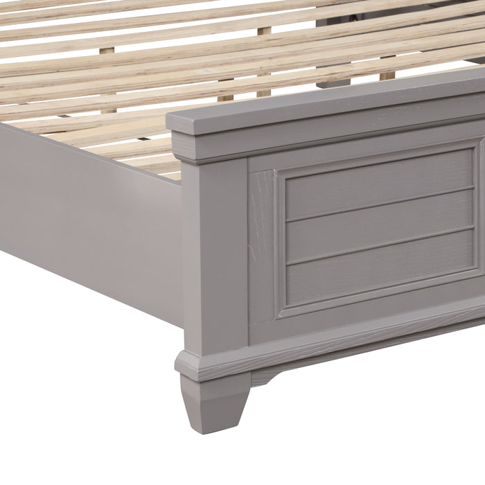 JAMESTOWN - 5/0 Q BED GRAY