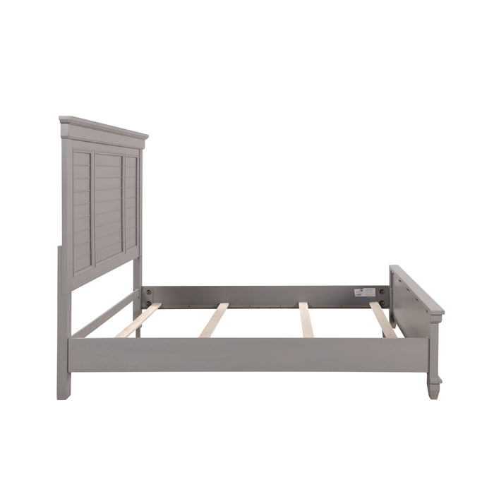 JAMESTOWN - 5/0 Q BED GRAY