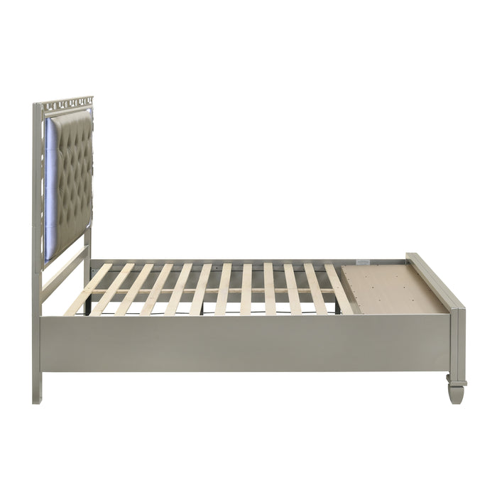 RADIANCE STORAGE - 5/0 Q STG BED-SILVER